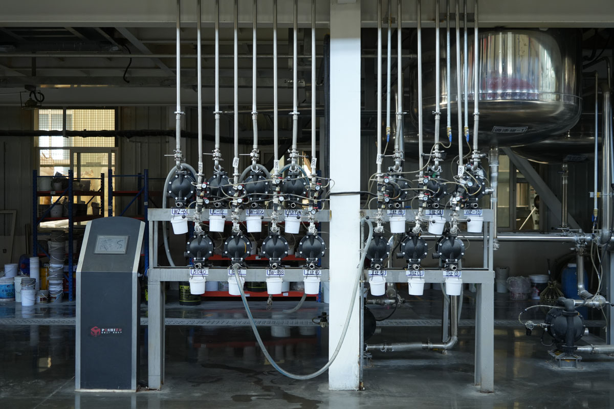 Tinta efeito pedra Linha de produção