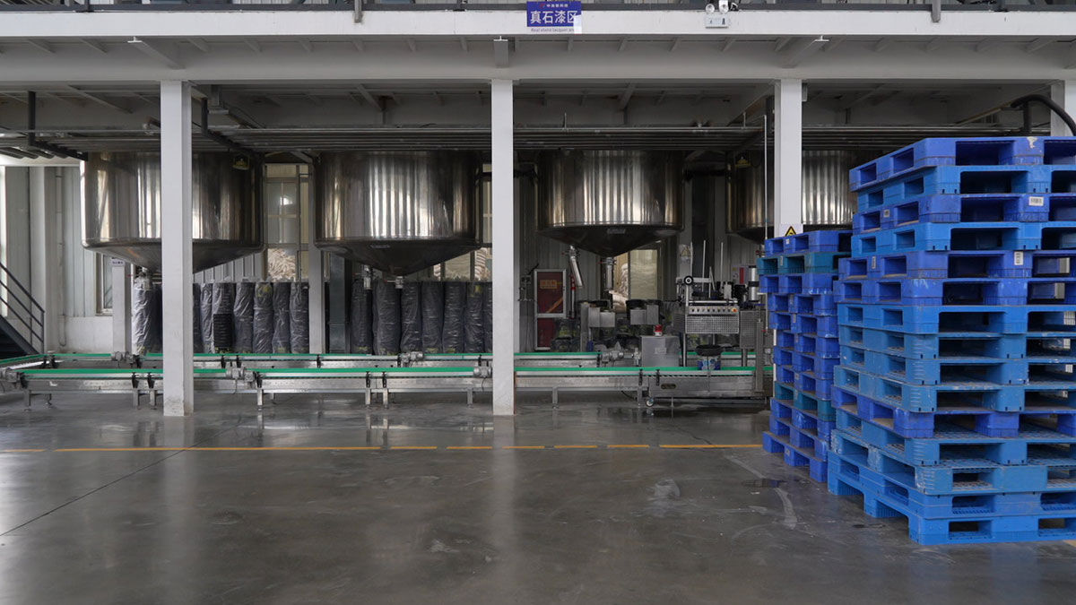 Tinta pedra natural Linha de produção