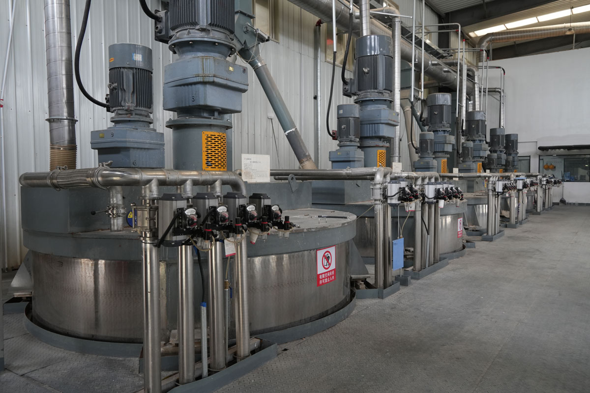 Tinta pedra natural Linha de produção